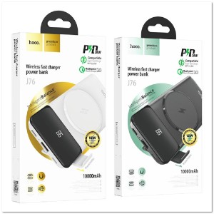 POWERBANK HOCO J76 10000mAh PD20W+CQ3.0 1USB Micro USB 18W, TYPE-C 20W, MagSafe 15W POWERBANK HOCO J76 10000mAh PD20W+CQ3.0 1USB Micro USB 18W, TYPE-C 20W, MagSafe 15W
