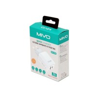 СЗУ MIVO MP-322Q с USB+TYPE-C портами Q3.0 20W БЫСТРЫЙ ЗАРЯД