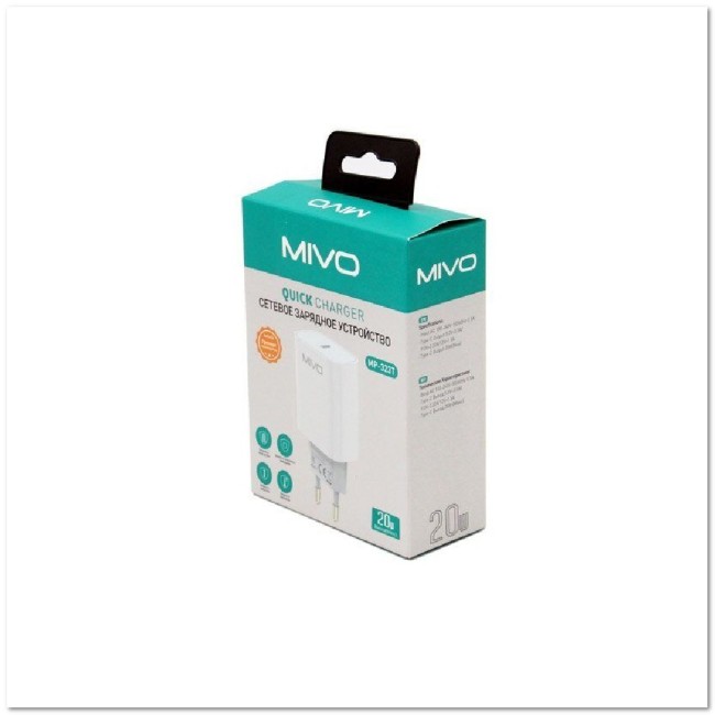 СЗУ MIVO MP-323T с TYPE-C портом Q3.0 20W