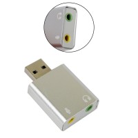 Внешняя звуковая карта Z30 USB (папа)  - AUX + MIC