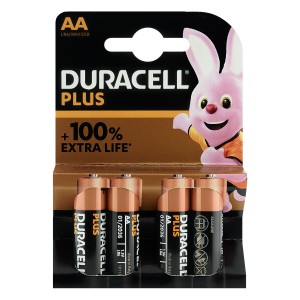 Батарейка алкалиновая 1.5V DURACELL LR6 AA BL4 (80шт в кор.) Батарейка алкалиновая 1.5V DURACELL LR6 AA BL4 (80шт в кор.)