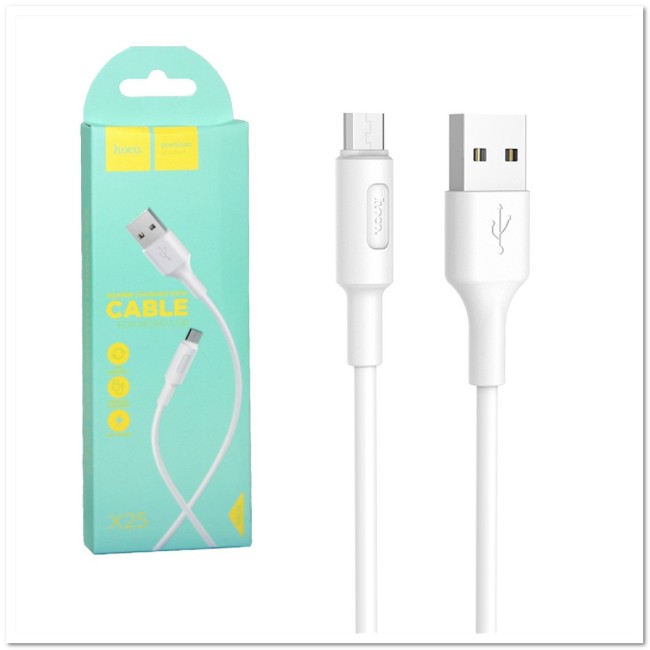 Кабель micro USB HOCO X25  2А (L=1M)
