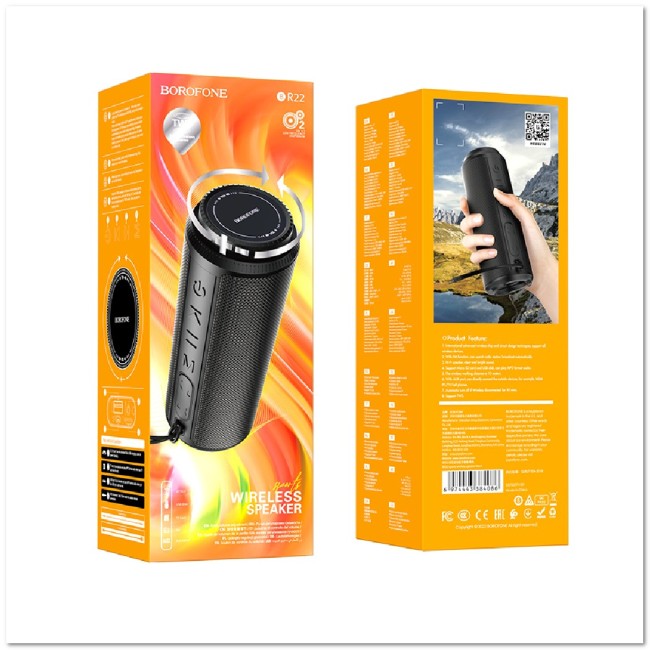Bluetooth колонка BOROFONE BR22 (2*5W/1200 mAh)