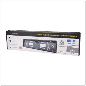 Рамка номера с камерой заднего вида Eplutus CM-74