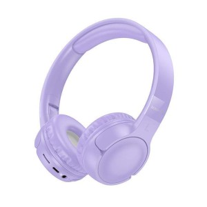 Полноразмерные BLUETOOTH наушники BOROFONE BО32 VIOLET