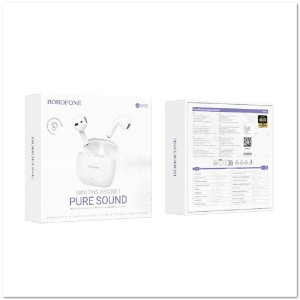 Беспроводные наушники BOROFONE BW56 TWS WHITE