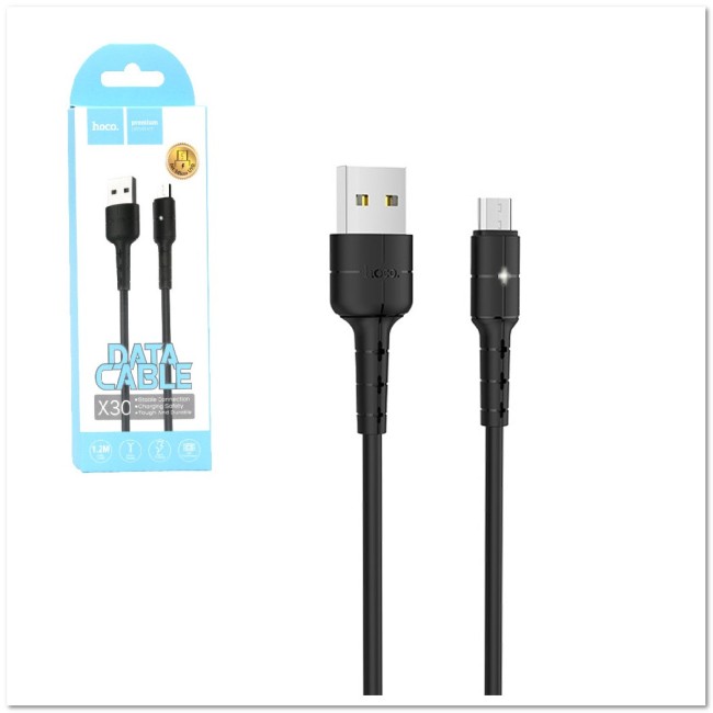 Кабель micro USB HOCO X30  2А (L=1.2M)