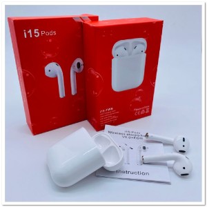 Беспроводные наушники I15 TWS WHITE