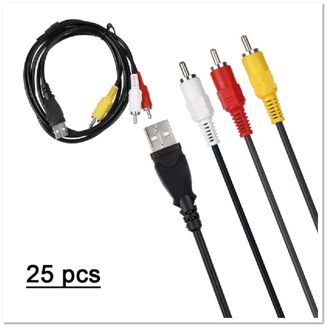 Кабель USB to 3RCA 1.5M