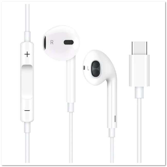 Наушники EARPODS TYPE C FOXCONN проводные ORIGINAL