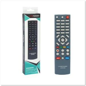 ТВ пульт универ. для цифровых приставок ТРИКОЛОР GS8300N ТВ пульт универ. для цифровых приставок ТРИКОЛОР GS8300N