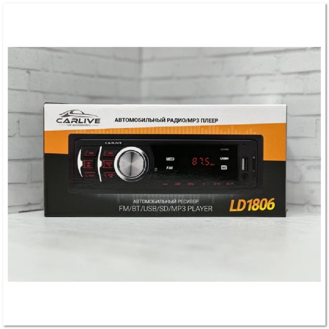 Автомагнитола BLUETOOTH Carlive 1806 ЕВРОРАЗЪЕМ