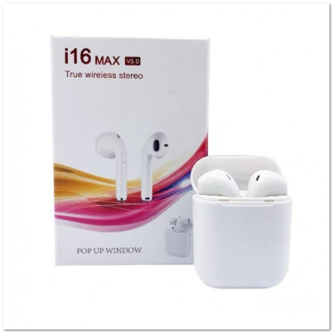 Беспроводные наушники I16 TWS WHITE