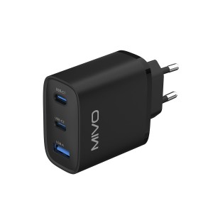 СЗУ MIVO MP-653Q с USB+2-мя TYPE-C портами СQ3.0 65W СЗУ MIVO MP-653Q с USB+2-мя TYPE-C портами СQ3.0 65W