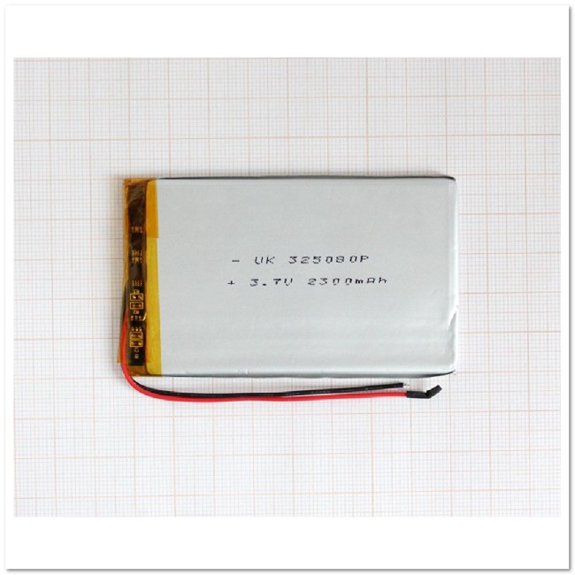 Аккумулятор 32*50*80=3,7V 2300mAh
