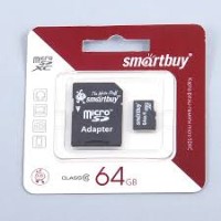 MicroSD Smartbuy5 64 Гб 10 класс