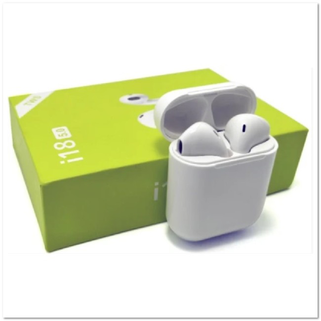 Беспроводные наушники I18 TWS WHITE