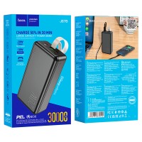 POWER-BANK HOCO J87B 30000mAh PD20W+CQ3.0 1USB Micro USB 18W, TYPE-C 20W