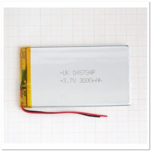 Аккумулятор 40*57*94=3,7V3000mAh