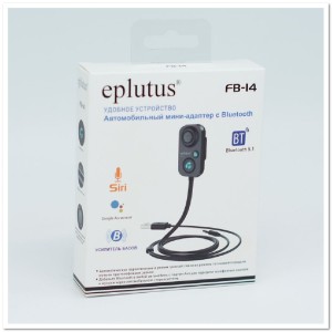BТ FM-трансмиттер Eplutus FB-14 (AUX+USB) BТ FM-трансмиттер Eplutus FB-14 (AUX+USB)