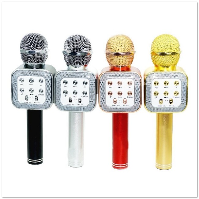 Караоке-микрофон Bluetooth WASTER WS-1818