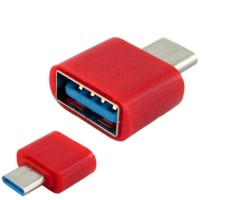 Переходник OTG USB - TYPE C WALKER №01 (пластик)