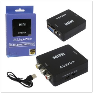 Конвертер (3RCA to VGA) FULL HD