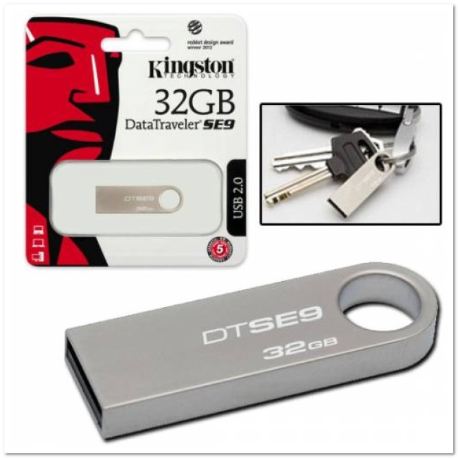 USB Flash Kingstone 32 Gb METALL SLIM