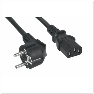 Кабель питания С13 для ПК 1м PREMIUM (сечение 3 х 1,5)