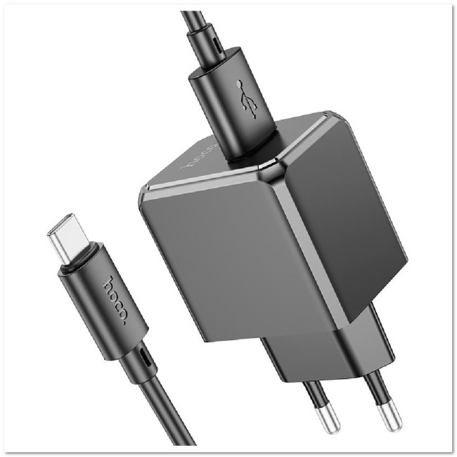 СЗУ HOCO CS11A с USB + кабель TYPE-C 2.1A
