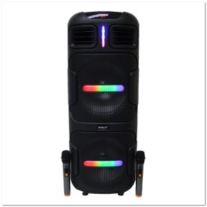 Напольная bluetooth колонка LSPK-ATC 40W (2*20W/3600 mAh) с микрофоном