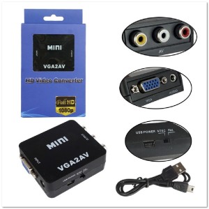 Конвертер (VGA to 3RCA) FULL HD