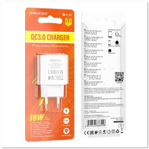 СЗУ BOROFONE BA72A с USB 3.0A 18W