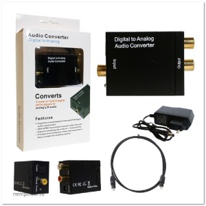 Конвертер AV Toslink А1640 (Оптика)
