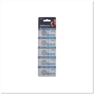 Литиевый элемент питания GoPower CR1616 3V BL5