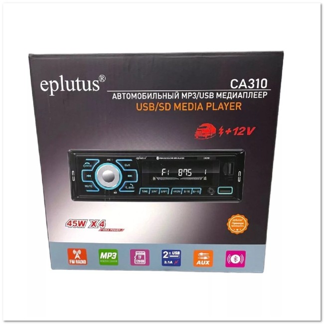 Автомагнитола BLUETOOTH 5.0 EPLUTUS CA-310