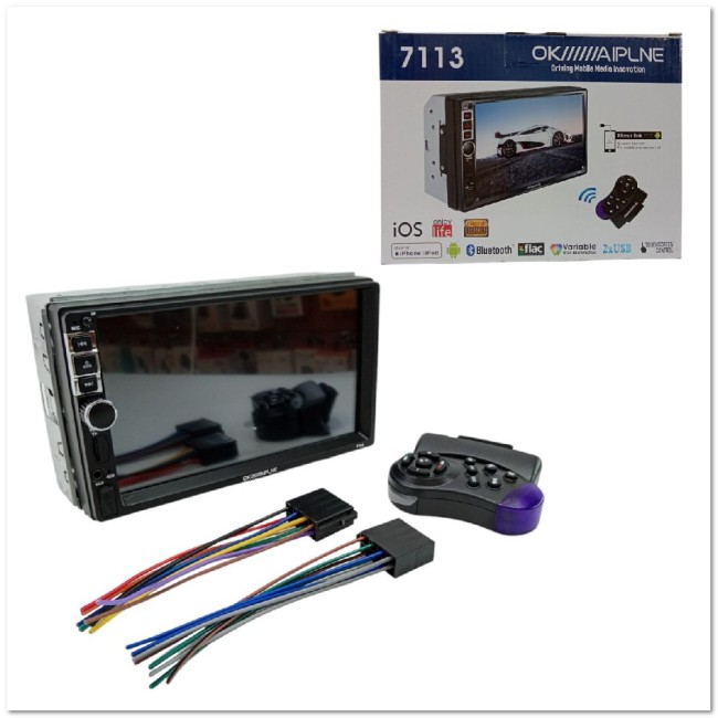 Автомагнитола 2-DIN Prok 7113P5  МУЛЬТИРУЛЬ/BT5.0/СЕНСОРНЫЙ 7" LCD HD