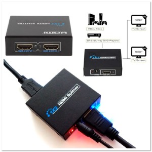 Конвертер разветвитель HDMI-SPLITTER 1080P 3D, 1*2 порта H137