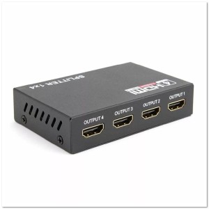 Конвертер разветвитель HDMI-SPLITTER 1080P 3D, 1*4 порта H138