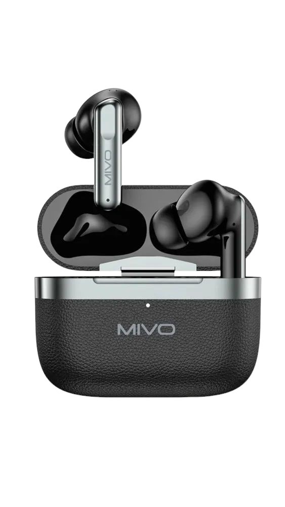 Беспроводные наушники MIVO MT-20 TWS BLACK BT5.4 ANC/ENC (6 микрофонов) Беспроводные наушники MIVO MT-20 TWS BLACK BT5.4 ANC/ENC (6 микрофонов)