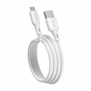 Кабель micro USB MIVO MX-54M 2.4А, силиконовый, 1м