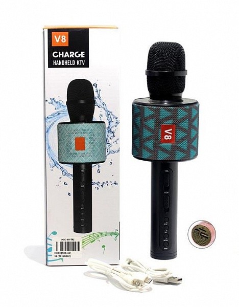 Караоке-микрофон Bluetooth V8 Караоке-микрофон Bluetooth V8