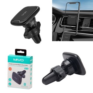 Автодержатель магнитный MIVO MZ26 (6 магнитов) в дефлектор