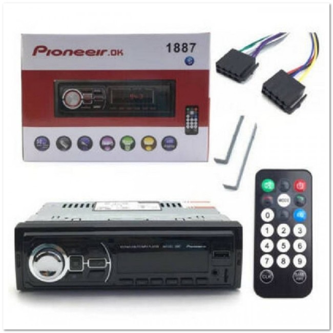Автомагнитола BLUETOOTH Prok 1887 ЕВРОРАЗЪЁМ