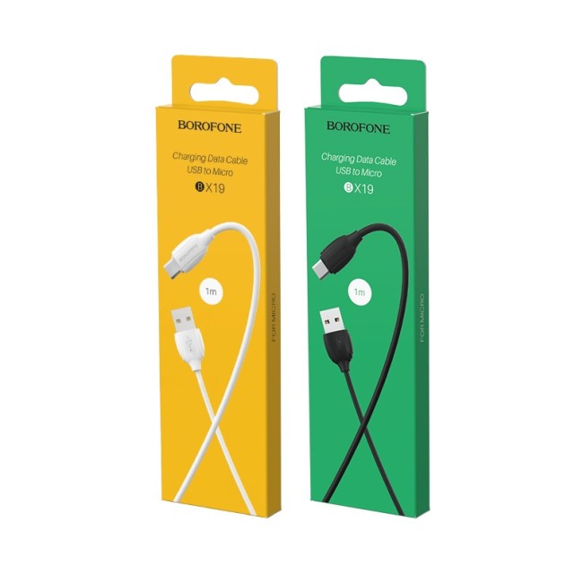 Кабель micro BOROFONE BX19 1.3А (1М) (круглый)