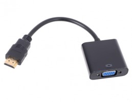 Конвертер-кабель (HDMI to VGA) FULL HD 20 см