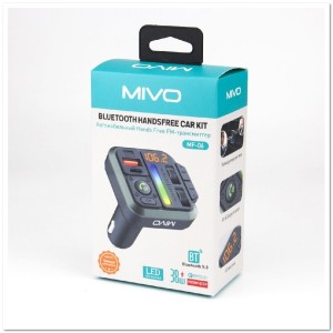 BТ FM-трансмиттер MIVO MF-06 + PD TYPE C 38W BТ FM-трансмиттер MIVO MF-06 + PD TYPE C 38W