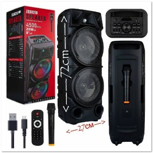 Напольная bluetooth колонка ZQS-8210 30W(4500 mAh) с микрофоном Напольная bluetooth колонка ZQS-8210 30W(4500 mAh) с микрофоном