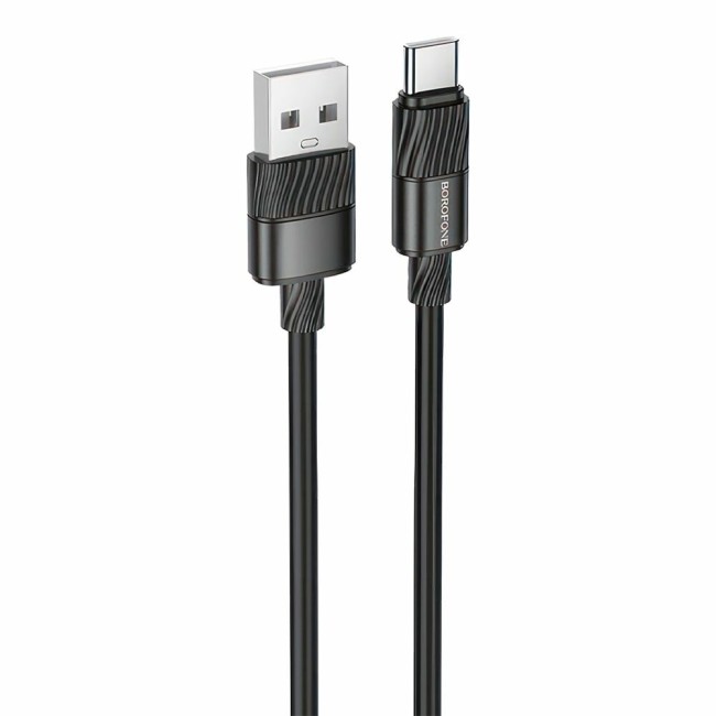 Кабель TYPE C BOROFONE BX106 3А (1М) (круглый)