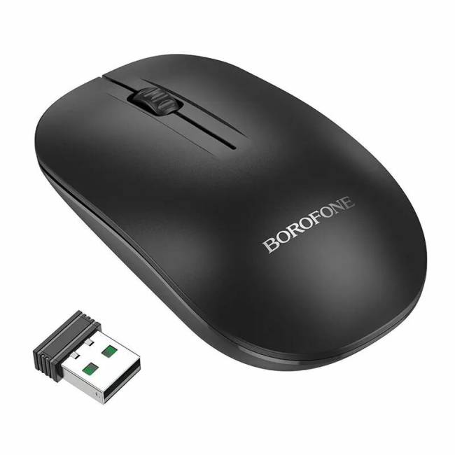 Мышь беспроводная BOROFONE BG14 1000dpi, 3 кнопки